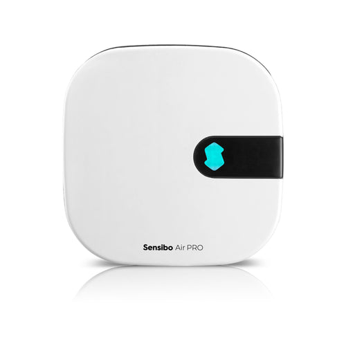 Sensibo Air PRO smart AC controller in white, front view
